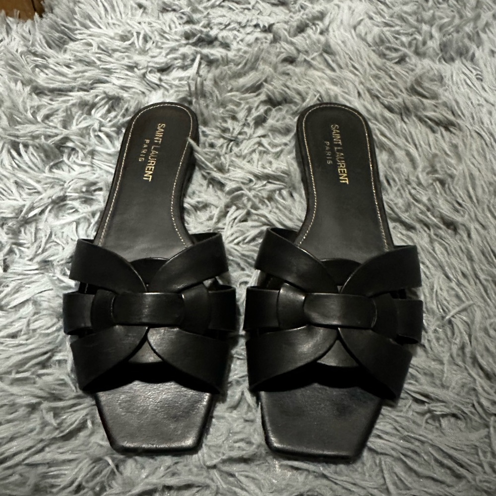 Ysl tribute leather sandal